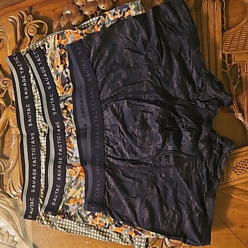 Savage Tacticians Camo Boxer Briefs